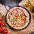 Crêpière électrique à pizza avec plaque en céramique et minuterie